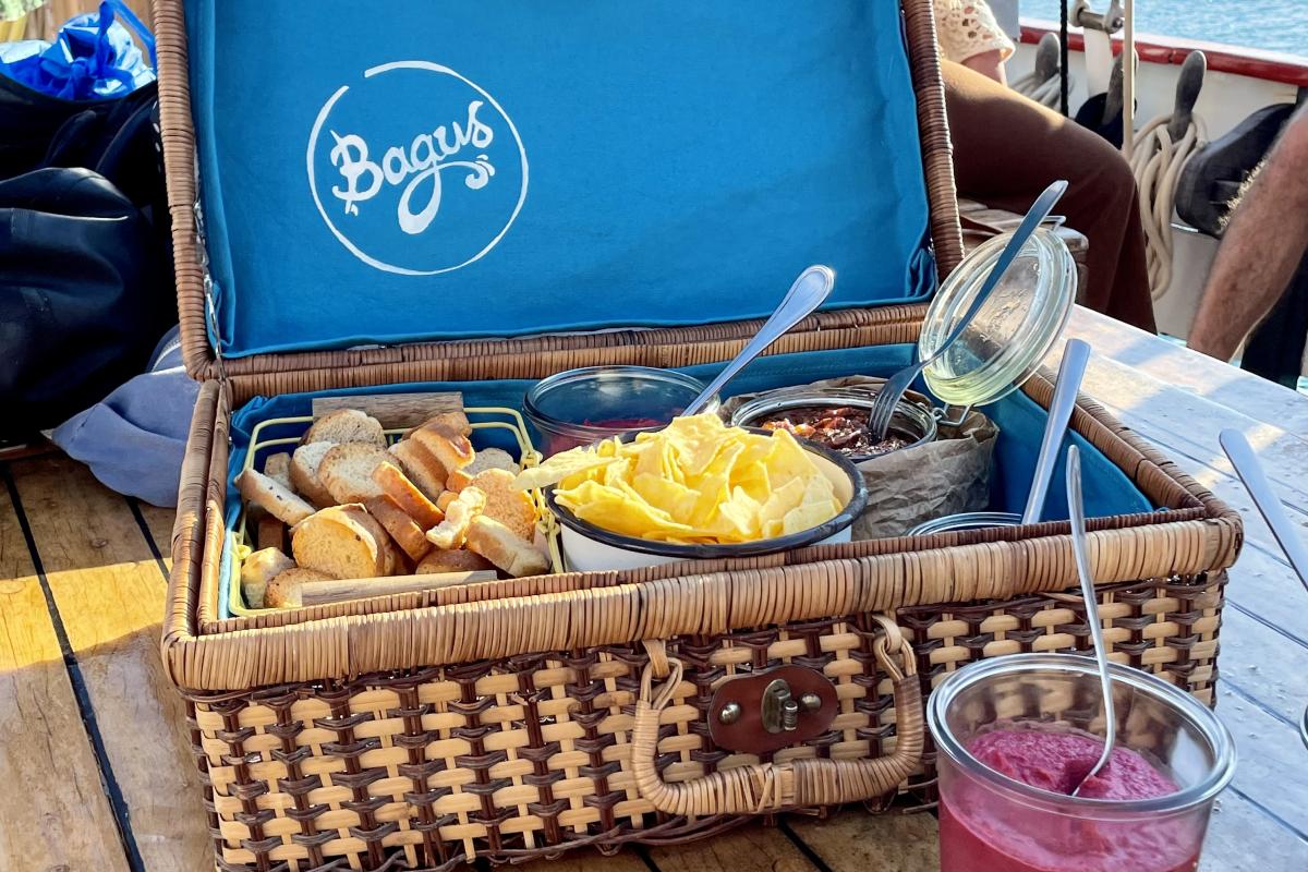 Brunch à bord du Brigantin