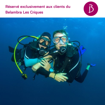 Baptême de plongée (Réservé exclusivement aux client du Belambra Les Criques)