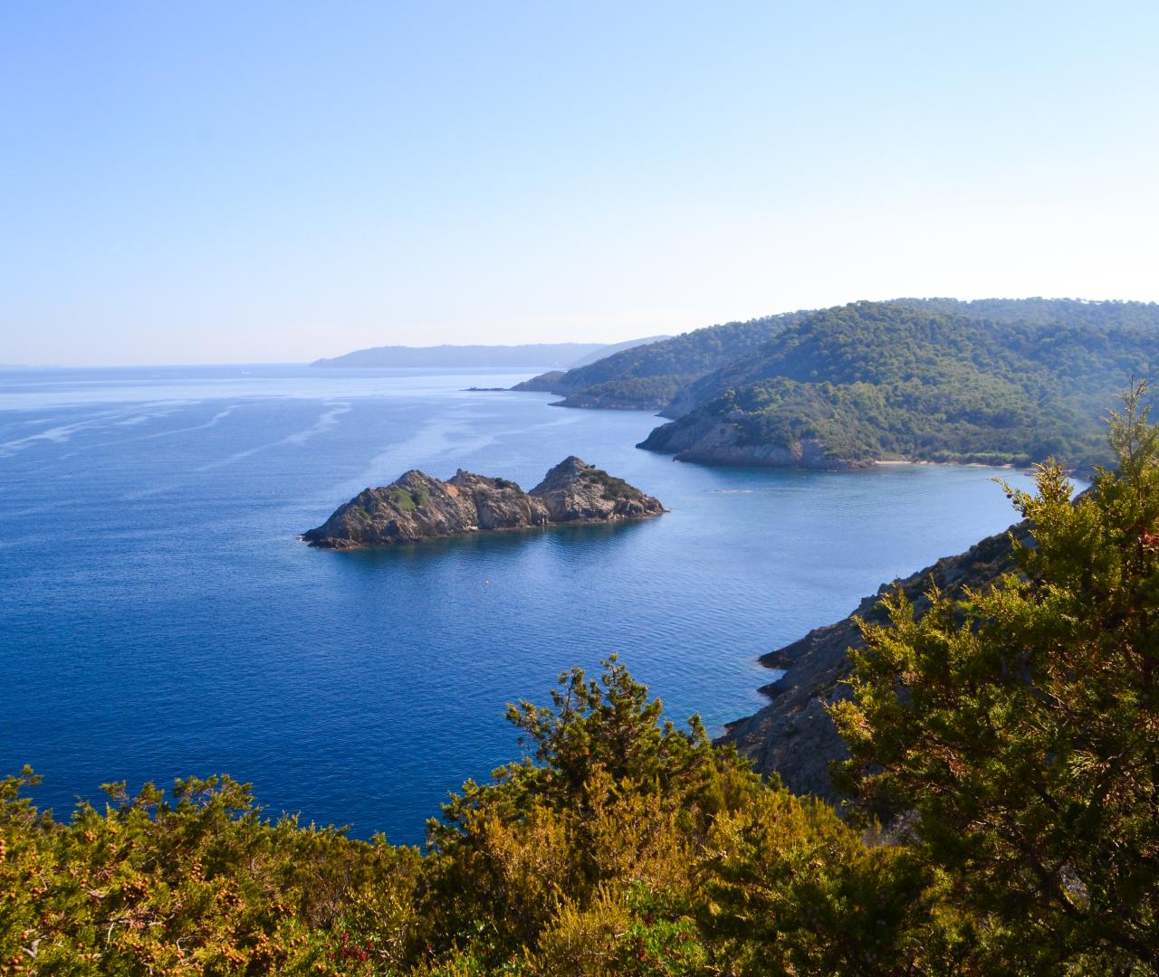 Départ: Port-Cros ou île du Levant