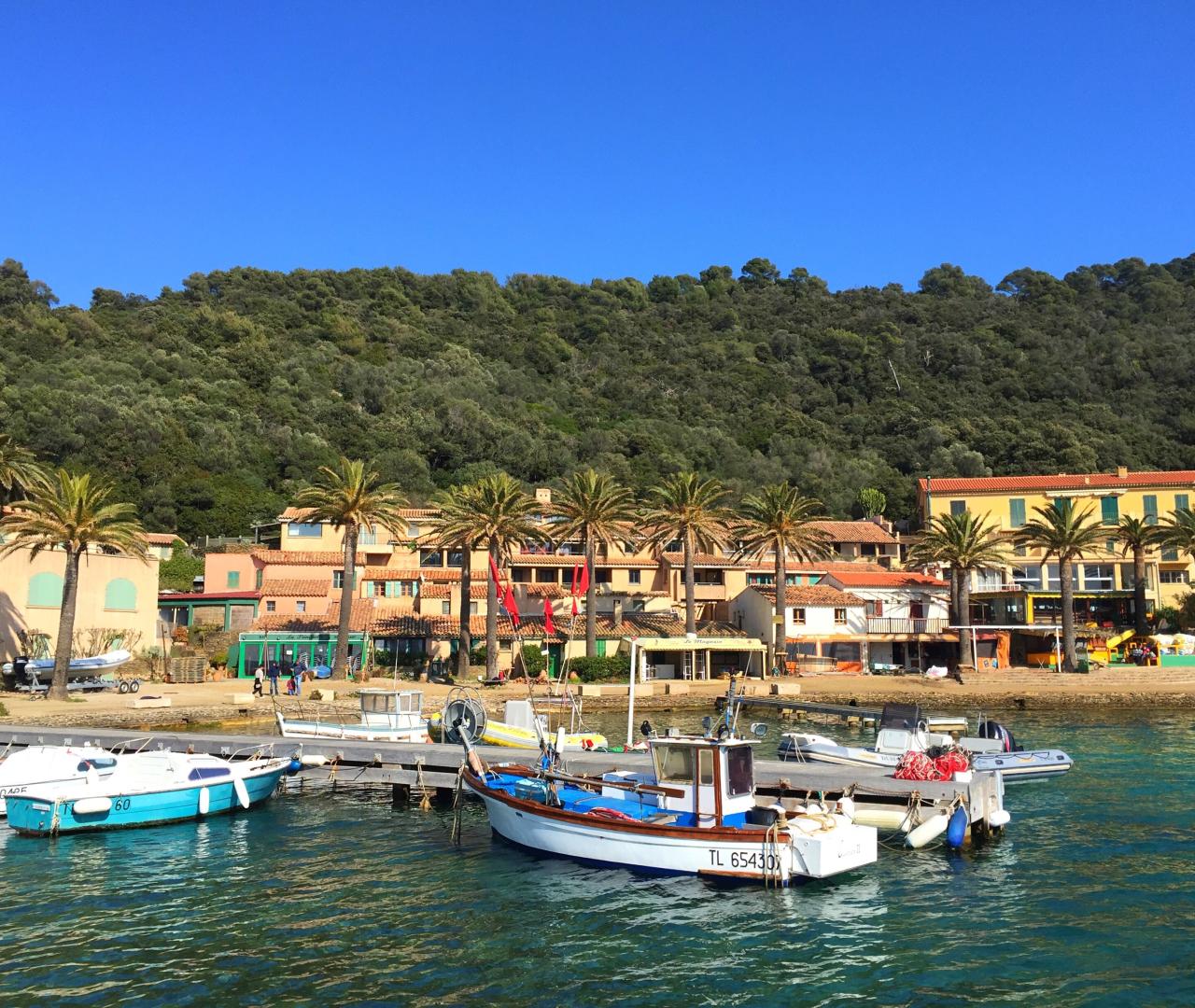 Départ: Port d'Hyères